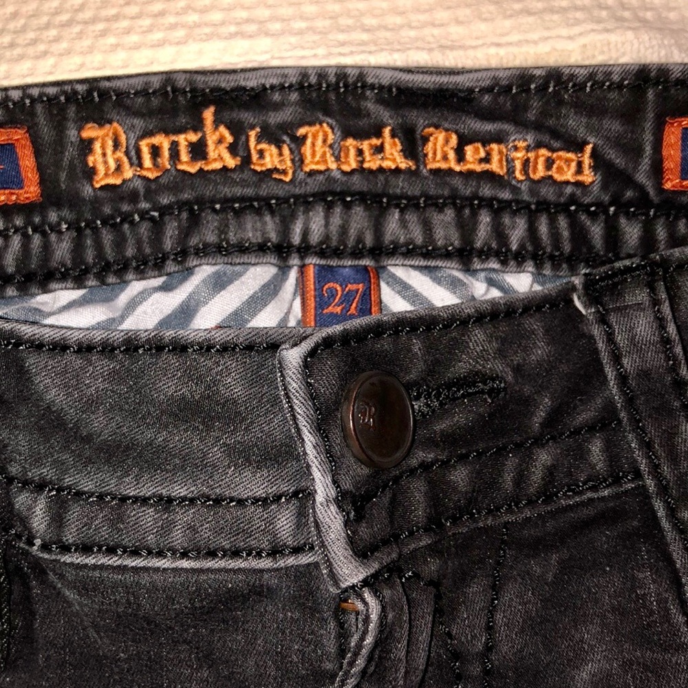 Rock Revival Elle black wash rocker skinny jean - Picture 5 of 14